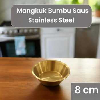 Gambar produk ALRY Mangkuk Bumbu Saus Stainless Steel Western Seasoning Bowl - YX-304