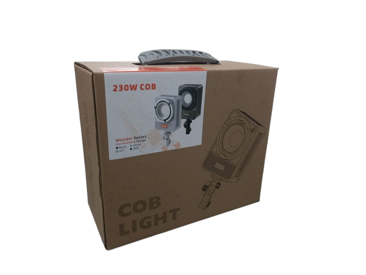 Gambar produk LIYADI Lampu Studio Fotografi COB LED RGBW 24 Mode TFT Display 230W - G230