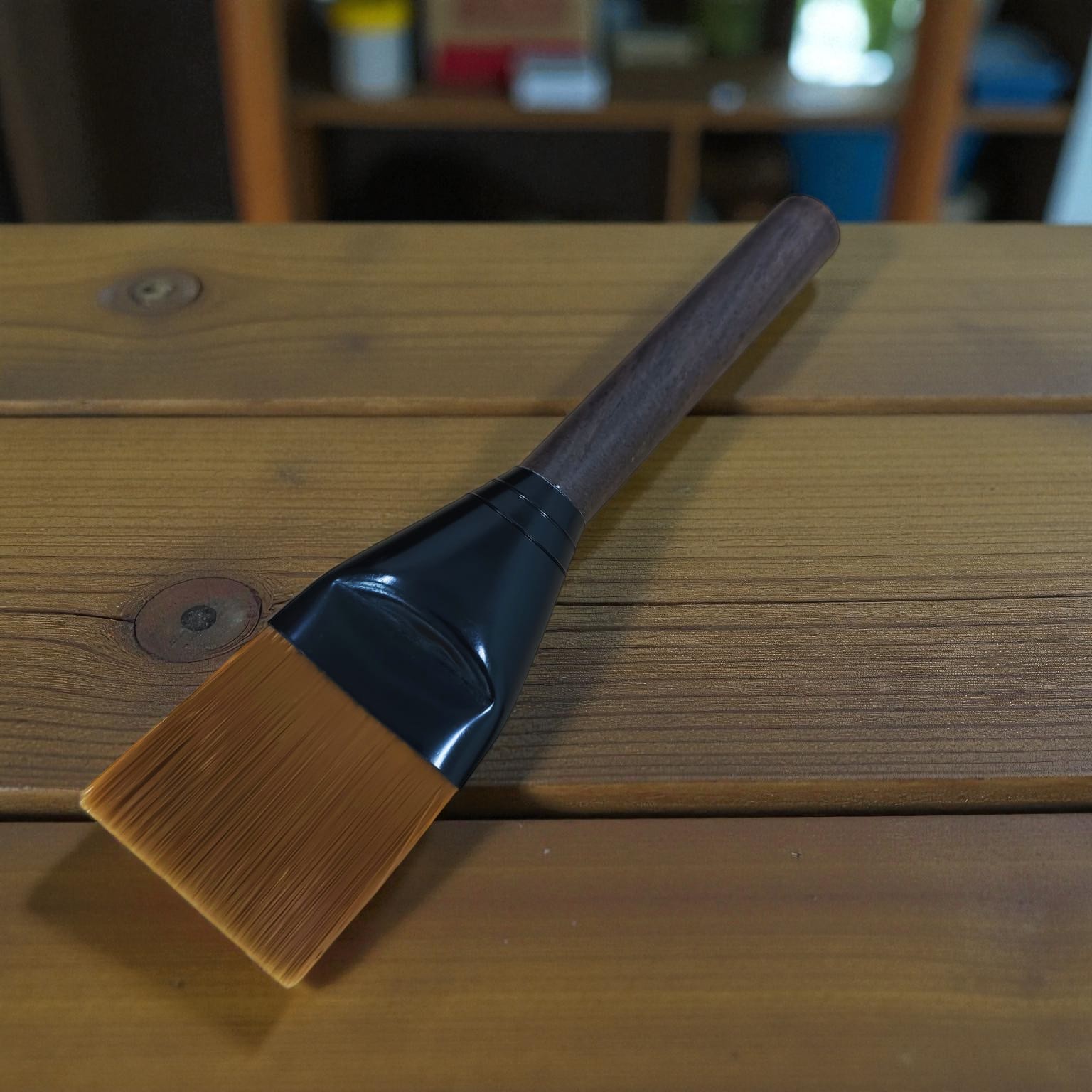 Gambar produk KISSHOME Kuas Pembersih Mesin Espresso Coffee Wooden Brush Cleaning - NA-429