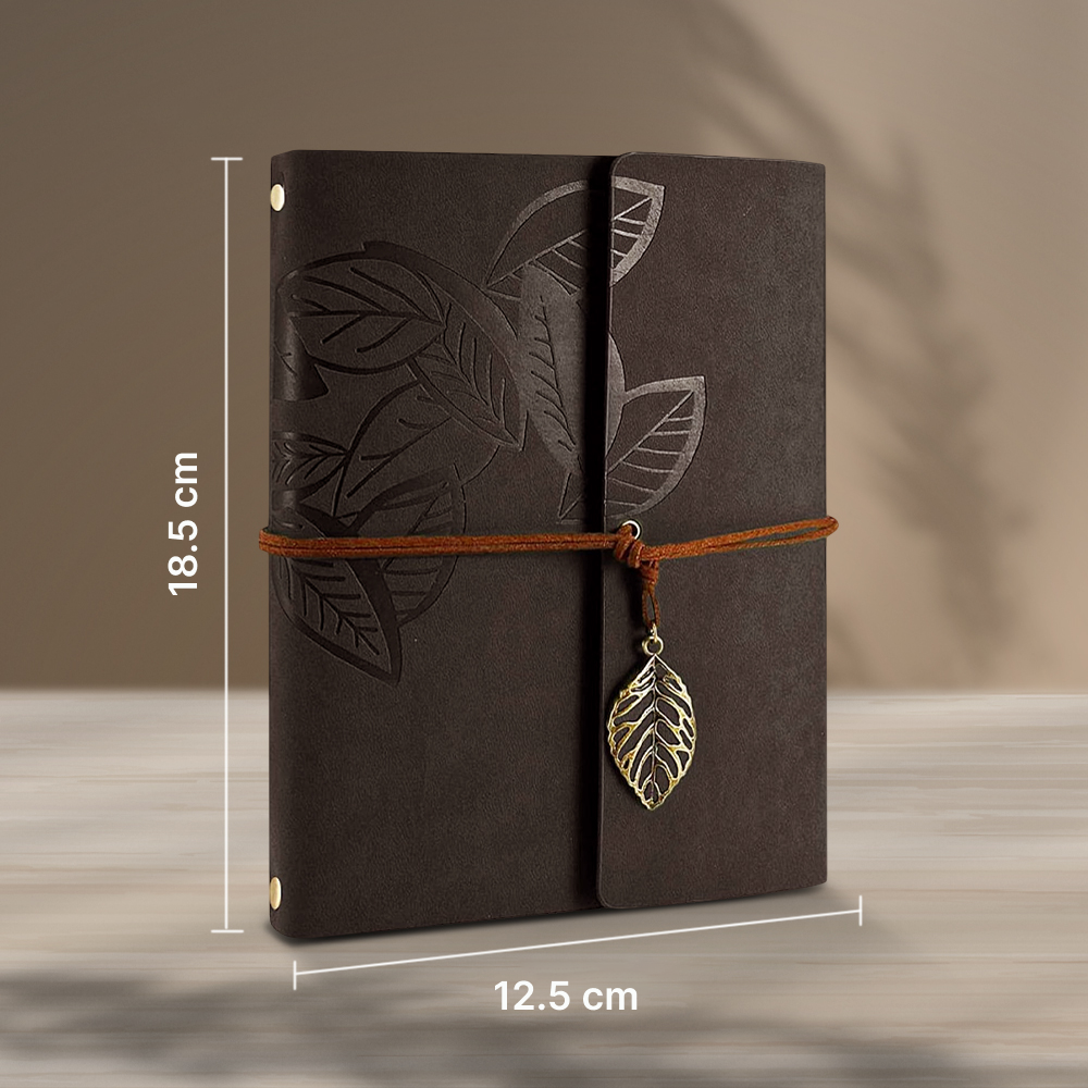 Toddi BESTOYARD Buku Jurnal Leather Diary A6 70GSM 140 Halaman Blank - B-606 Gambar produk Toddi BESTOYARD Buku Jurnal Leather Diary A6 70GSM 140 Halaman Blank - B-606