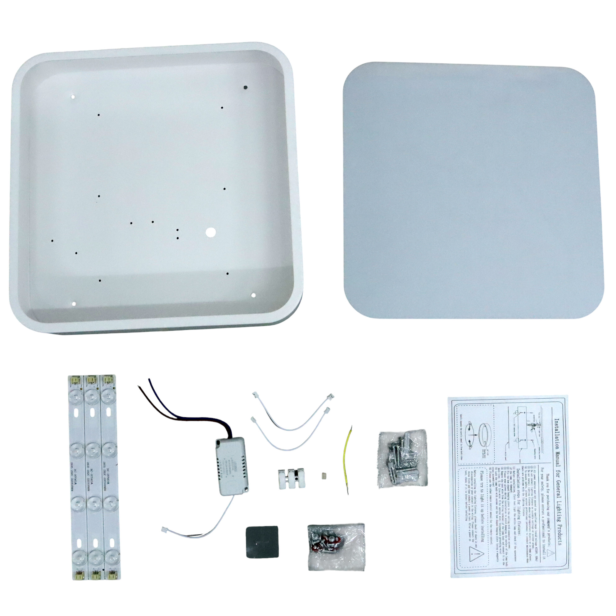 MING JI Lampu Plafon LED Ceiling Light 4500K Natural White 24W 30cm - M30 Gambar produk MING JI Lampu Plafon LED Ceiling Light 4500K Natural White 24W 30cm - M30