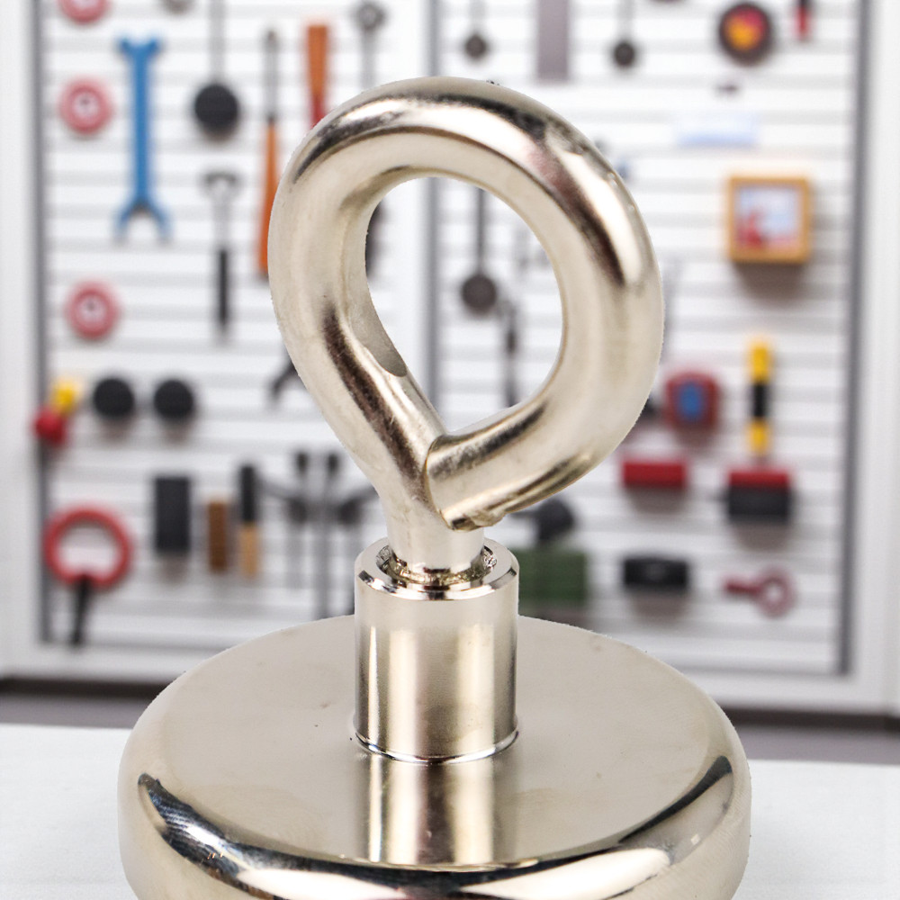 Gambar produk Taffware Strong Neodymium Magnet Model Bulat 48mm 85-90kg - TN6
