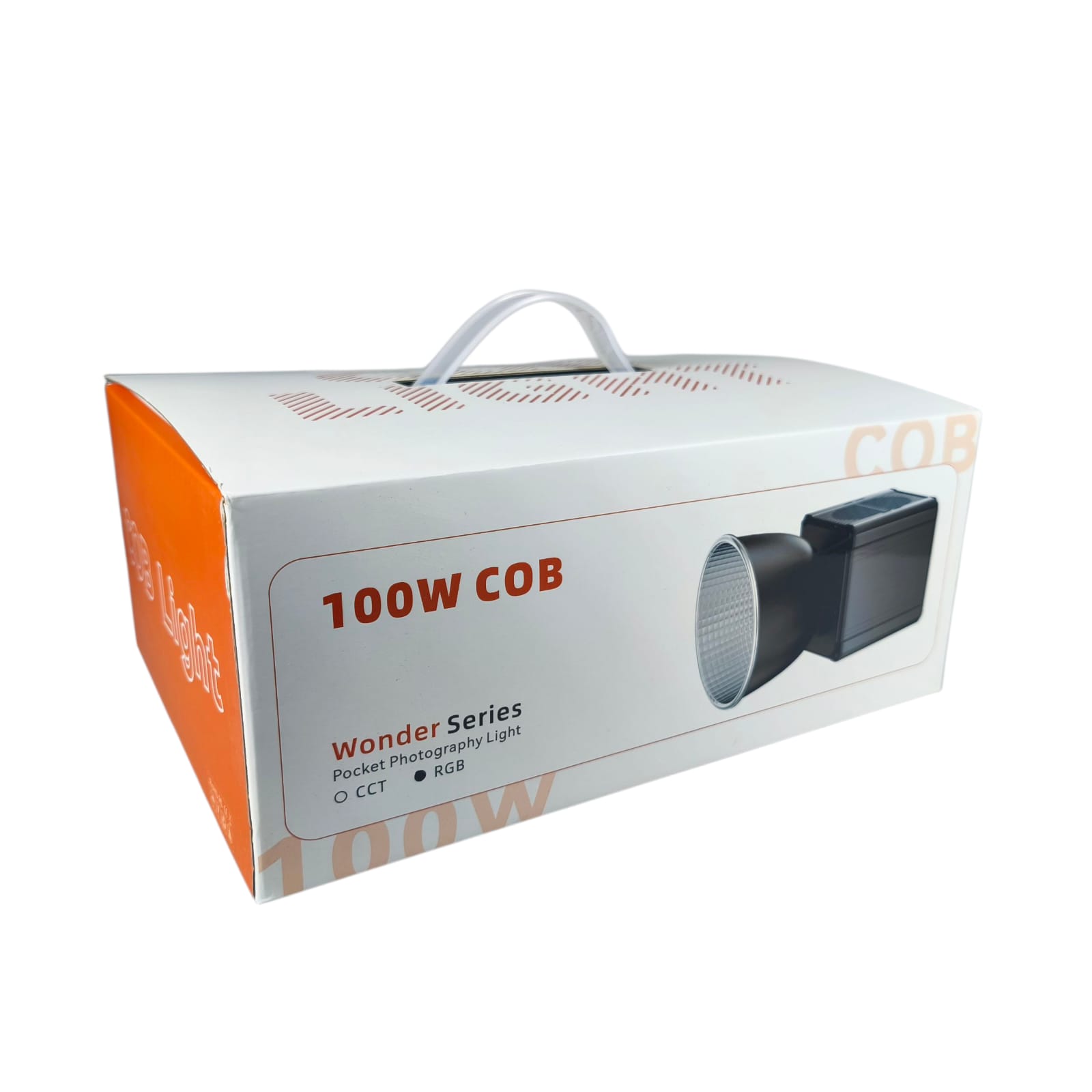 Gambar produk LIYADI Lampu Studio Fotografi COB LED RGBW 24 Mode TFT Display 100W - S100 PRO