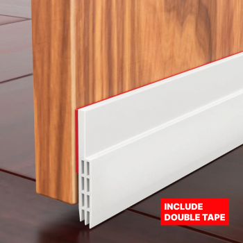 Gambar produk TaffHOME Lis Penutup Celah Pintu Penghalang Debu Door Bottom Seal 1M - LQ7