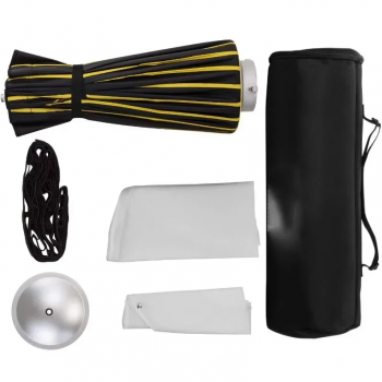 SHUNYI Softbox Octagonal Reflector Honeycomb Photography Bowens Mount 120cm - SH25 Gambar produk SHUNYI Softbox Octagonal Reflector Honeycomb Photography Bowens Mount 120cm - SH25