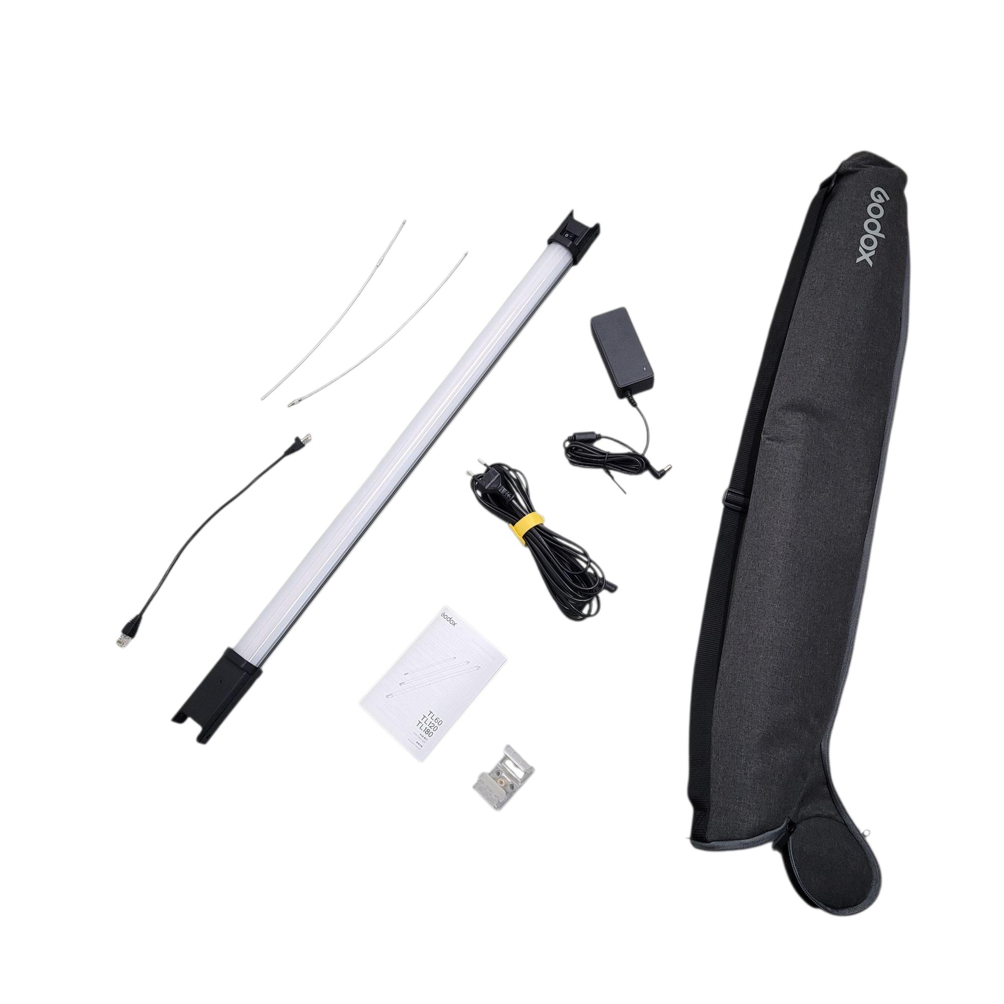 Godox Lampu Fill Light Stick RGBW 2700-6500K 2600mAh 18W 1 PCS - TL60 Gambar produk Godox Lampu Fill Light Stick RGBW 2700-6500K 2600mAh 18W 1 PCS - TL60