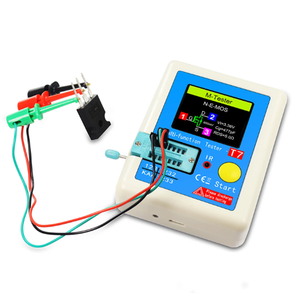 Gambar produk DoTek ESR Meter Multifunctional Transistor Tester Resistance Thyristor - LCR-T7