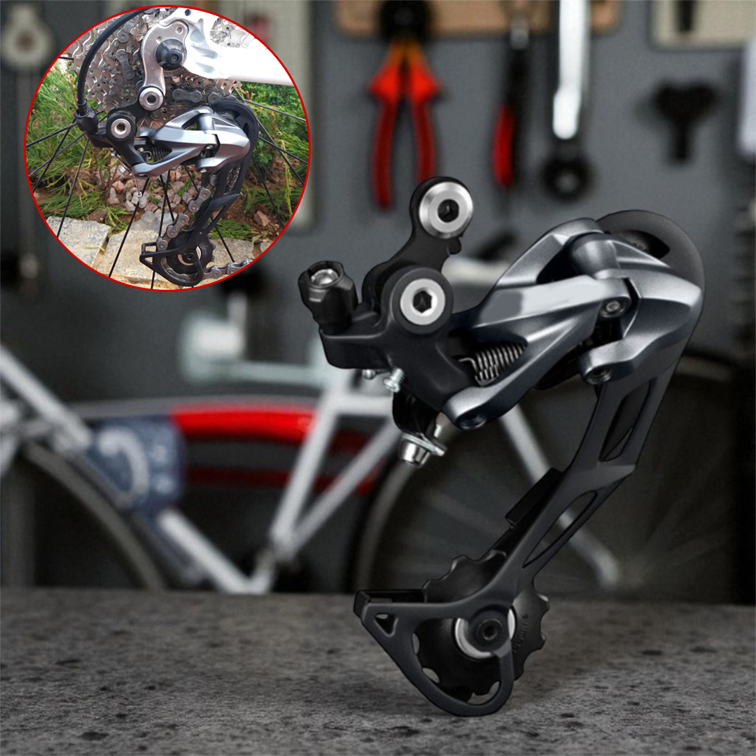 TaffSPORT Eagle 9 Speed Rear Derailleur - RD-M4000 Gambar produk TaffSPORT Eagle 9 Speed Rear Derailleur - RD-M4000