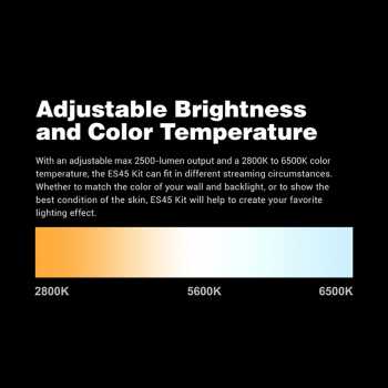 Gambar produk Godox Lampu Fill Light E-Sport LED 3in1 Color Adjustable with APP - ES45