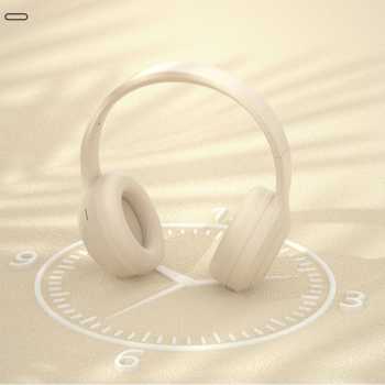 Gambar produk NEWSNR Headphone Bluetooth 5.1 HiFi Noise Reduction TF AUX 150mAh - DR58