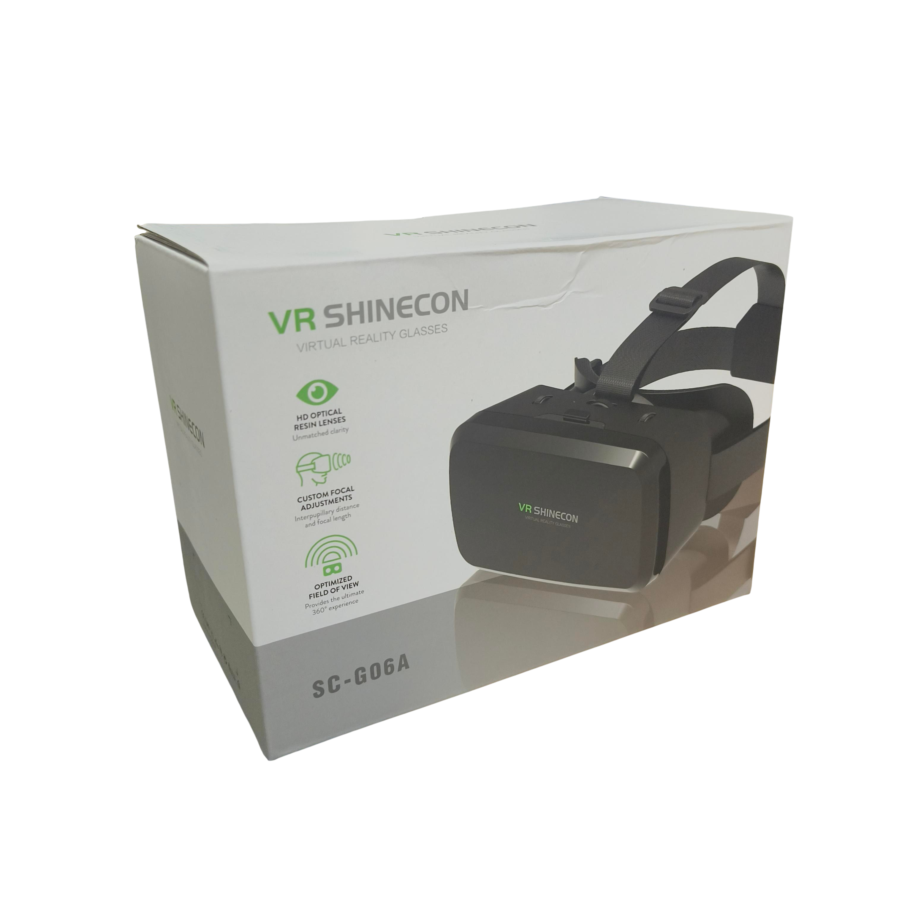 Shinecon VR Box 3D IMAX Giant Screen Virtual Reality Glasses - SC-G06A Gambar produk Shinecon VR Box 3D IMAX Giant Screen Virtual Reality Glasses - SC-G06A