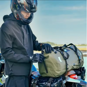 Gambar produk CHINK Tas Motor Touring Back Seat Tail Pannier Bag Waterproof PVC 66L - CH03