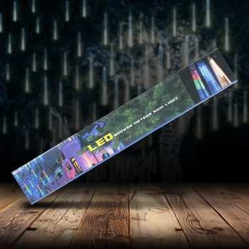 Gambar produk SMD Lampu Hias Gantung String Lights Meteor Rain Cool White 30cm 8 PCS