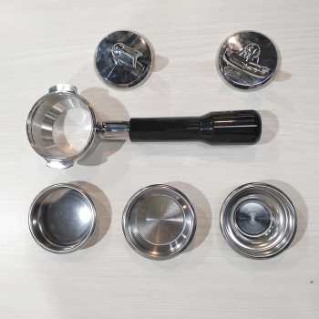Gambar produk COHINA Non Pressurized Portafilter Stainless Steel 304 58mm Plastik - CHA304B