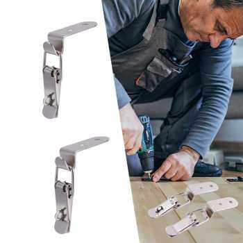 Gambar produk Taffware Kaitan Peti Grendel Koper Kabinet Spring Lock Loaded Buckle Type A - A3