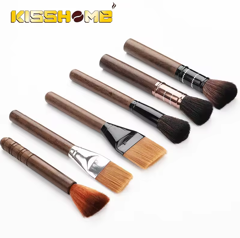 Gambar produk KISSHOME Kuas Pembersih Mesin Espresso Coffee Wooden Brush Cleaning - NA-429