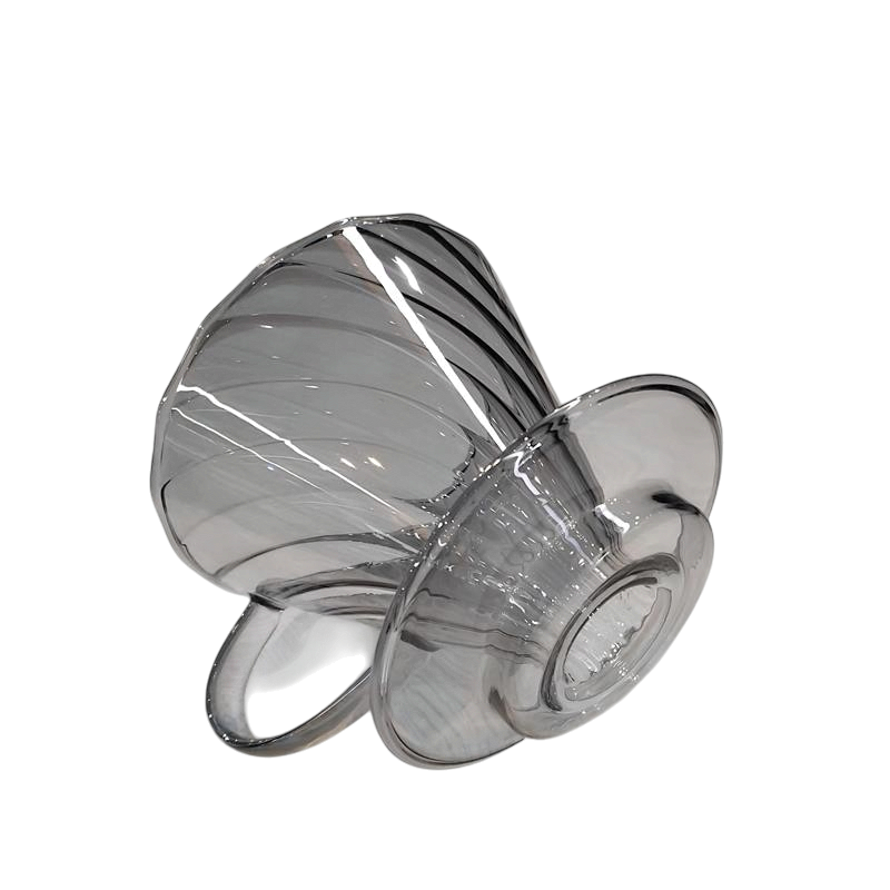 WURJO V60 Coffee Dripper Alat Seduh Kopi Manual Kaca 1-2 Cup - WJ2 Gambar produk WURJO V60 Coffee Dripper Alat Seduh Kopi Manual Kaca 1-2 Cup - WJ2