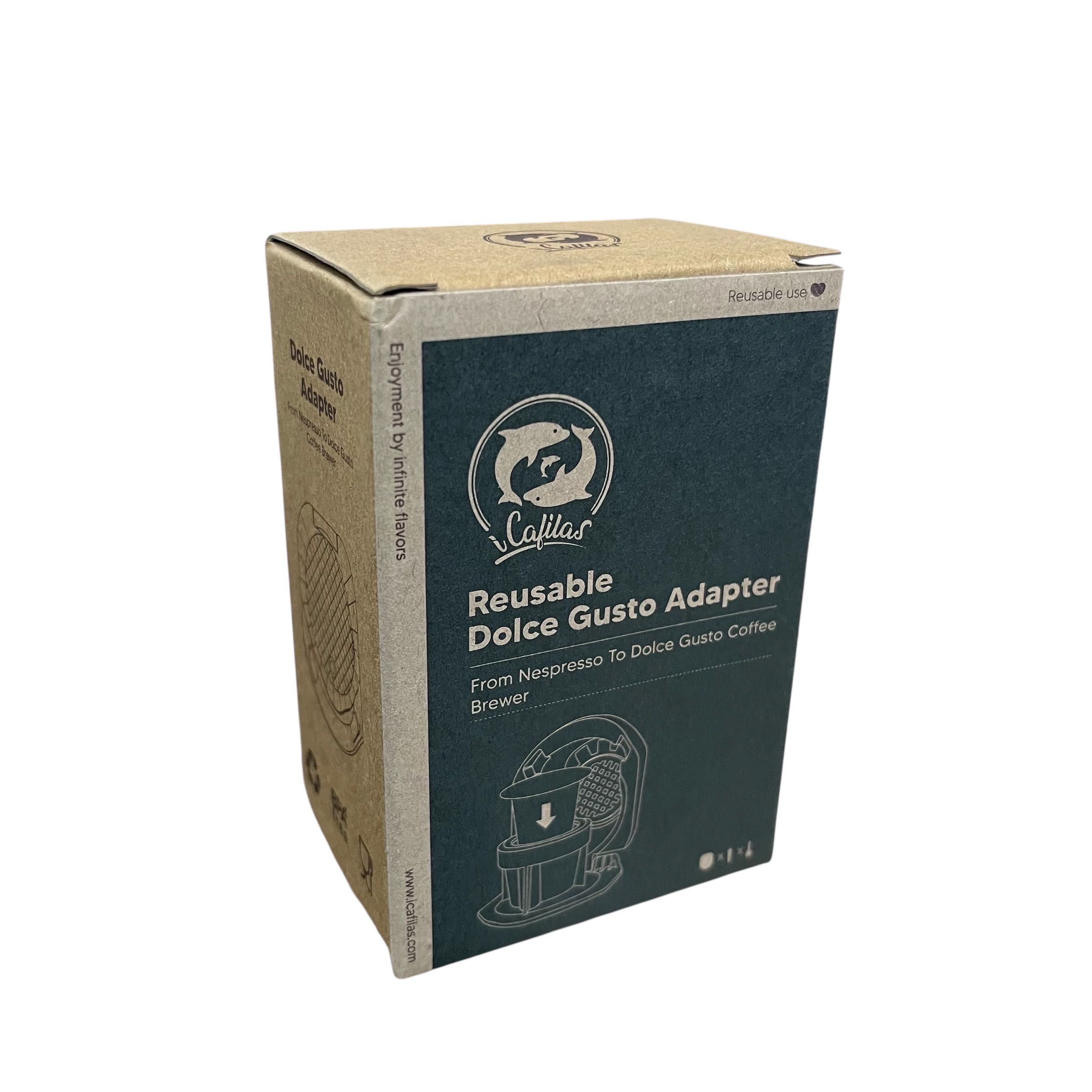 Gambar produk iCafilas Nespresso Capsule Adaptor for Dolce Gusto Ingerted Design - HLB08