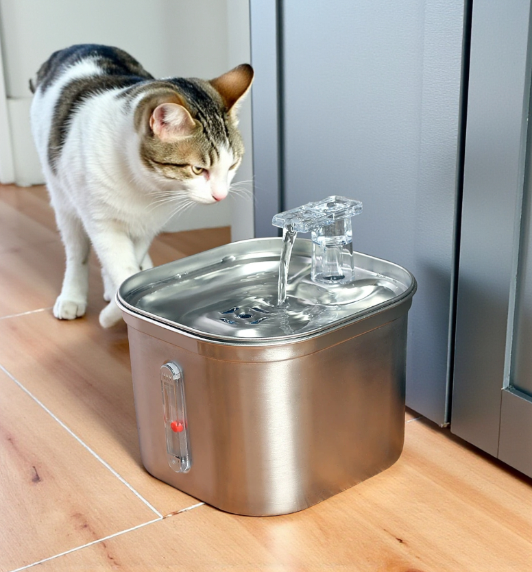 WOEPETS Water Dispenser Fountain Tempat Air Minum Kucing Anjing 2.2L - WF120 Gambar produk WOEPETS Water Dispenser Fountain Tempat Air Minum Kucing Anjing 2.2L - WF120