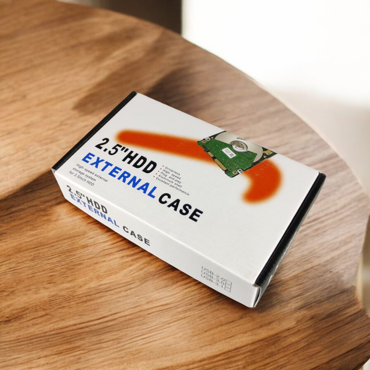 Gambar produk UTHAI Hard Drive SATA SSD Enclosure 2.5 Inch USB Micro B 3.0 5Gbps - SO1-25