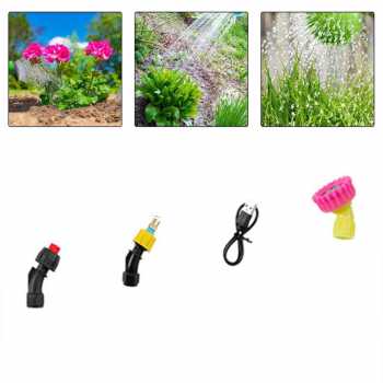 Gambar produk TaffHOME Semprotan Tanaman Elektrik Sprayer Shoulder Type 2000mAh 8L - VK7