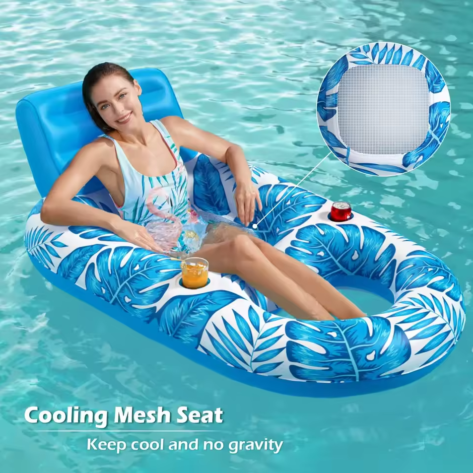 Gambar produk Gowinbaby Pelampung Renang Dewasa Inflatable Floating Chair 165x85cm - TWO2