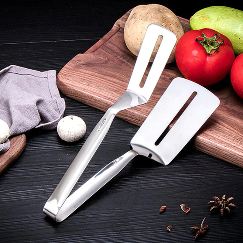 HILIFE Penjepit Makanan Gorengan Food Tong Stainless Steel 304 - H2350 Gambar produk HILIFE Penjepit Makanan Gorengan Food Tong Stainless Steel 304 - H2350