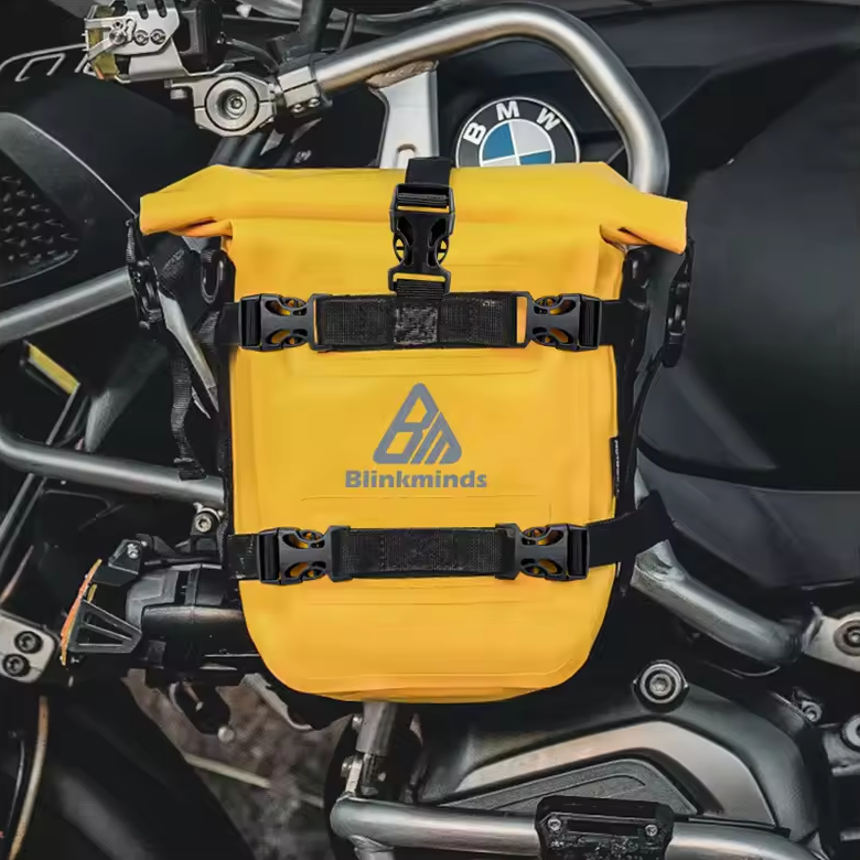 Blinkminds Tas Motor Touring Side Bumper Pannier Bag Waterproof 8L - BM07 Gambar produk Blinkminds Tas Motor Touring Side Bumper Pannier Bag Waterproof 8L - BM07