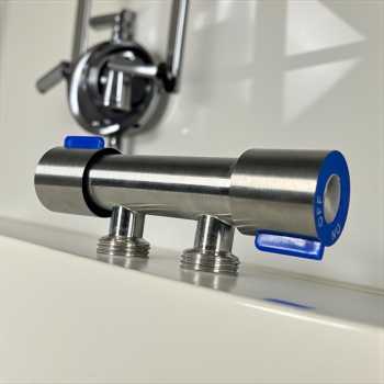 WASHON Keran Air Faucet 2in1 Water Mop Pool Handheld Stainless Steel - A1