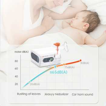 Gambar produk JEAVYY Alat Terapi Pernapasan Compressor Nebulizer Inhaler Atomizer - MC-NL313