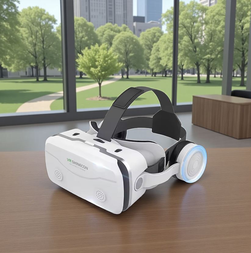 Gambar produk Shinecon VR Box 3D IMAX Screen Virtual Reality Glasses With Headphone - SC-G15E