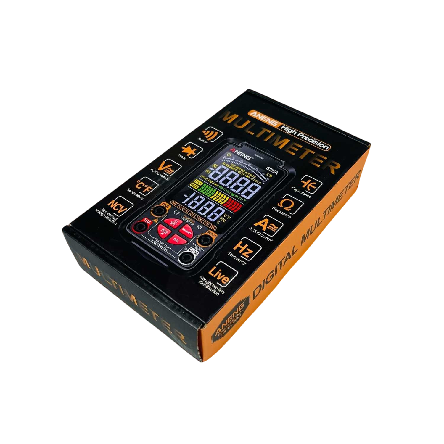 Gambar produk ANENG Digital Multimeter Voltage Tester Color Screen NCV Rechargeable - 625A