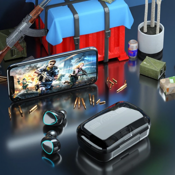 Gambar produk GLARIXA Earphone Bluetooth 5.4 TWS In Ear HiFi Sound Waterproof 400mAh - M10-02