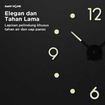 TaffHOME Jam Dinding Besar DIY Giant Glow in The Dark 90-100cm - JM-25 Gambar produk TaffHOME Jam Dinding Besar DIY Giant Glow in The Dark 90-100cm - JM-25