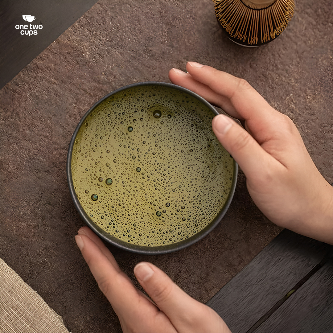 One Two Cups Mangkuk Teh Chawan Japanese Matcha Tea Bowl 480ml - VCM Gambar produk One Two Cups Mangkuk Teh Chawan Japanese Matcha Tea Bowl 480ml - VCM