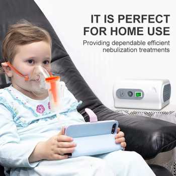 Gambar produk JEAVYY Alat Terapi Pernapasan Compressor Nebulizer Inhaler Atomizer - MC-NL313