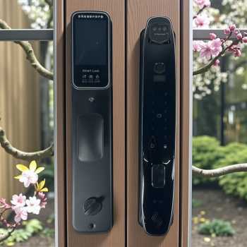 SMARTSTONE Smart Door Lock Fingerprint Face Recognition Tuya App - CS7
