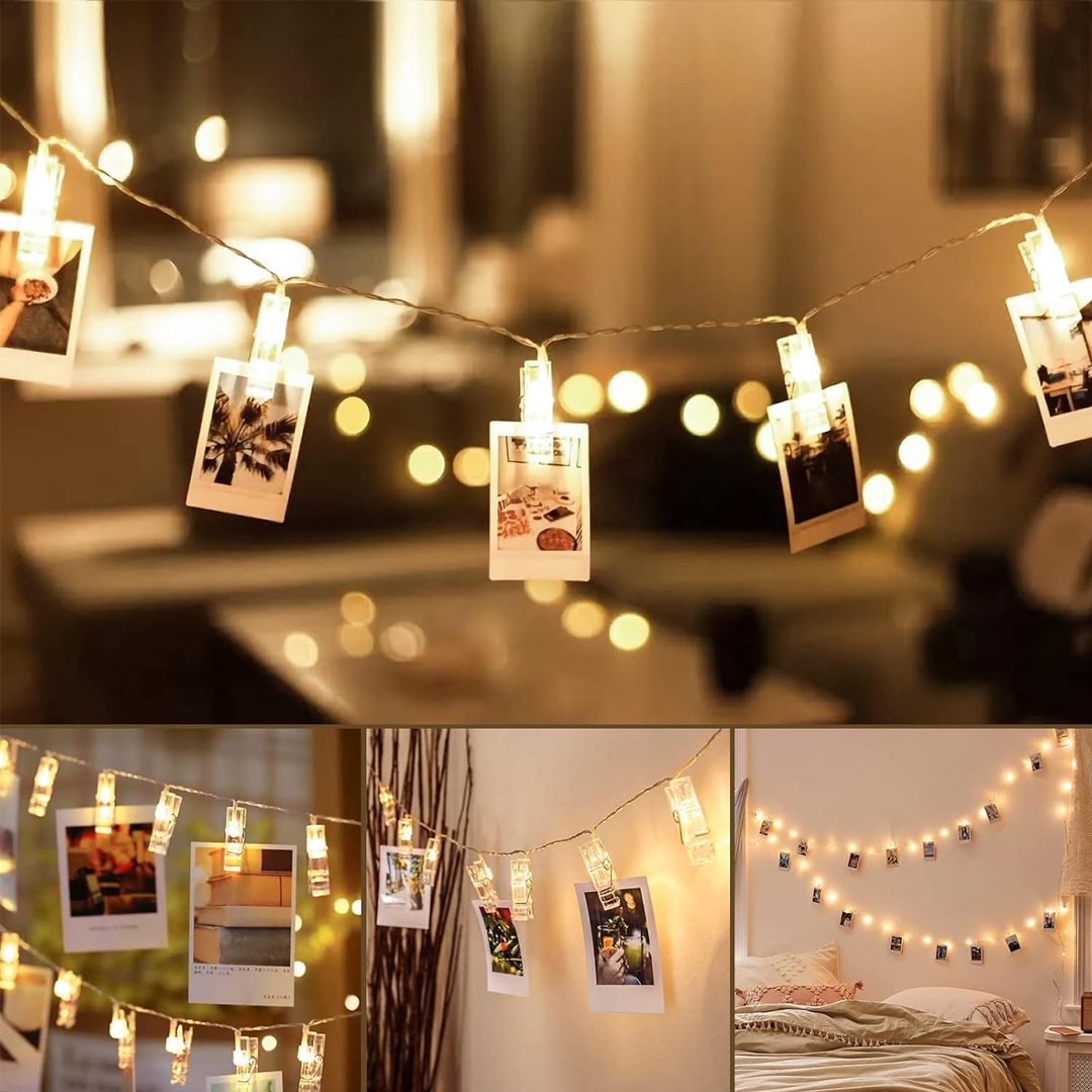 Gambar produk ANBLUB Lampu Hias Tumblr String Lights Clip Waterproof 20 LED 2M - 0606