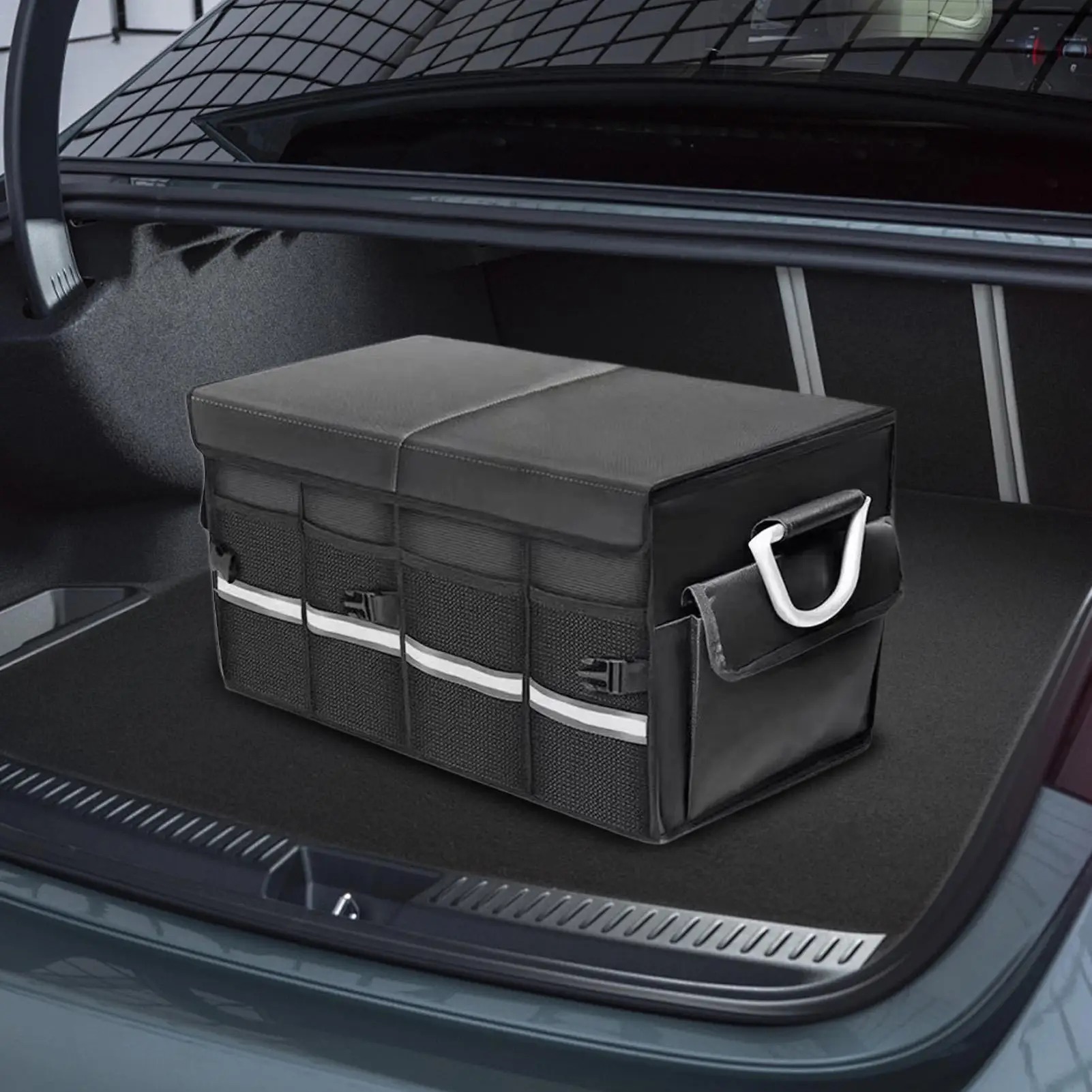 Gambar produk STOYING Tas Organizer Bagasi Mobil Oxford Car Trunk Storage Bag 46L - ST-50