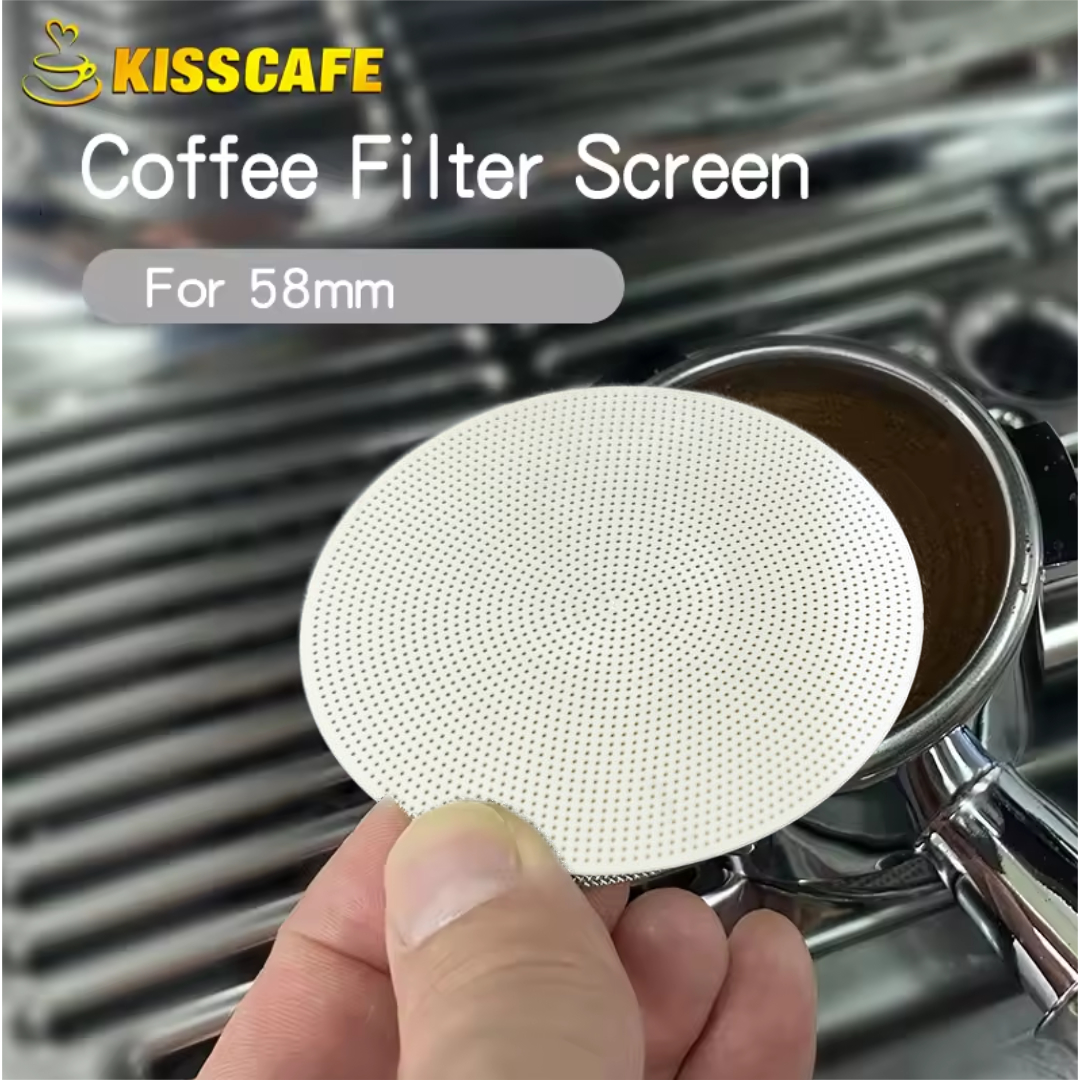 KissHome Puck Screen Portafilter Espresso 150 Micron 58mm 0.2mm - KH2 Gambar produk KissHome Puck Screen Portafilter Espresso 150 Micron 58mm 0.2mm - KH2