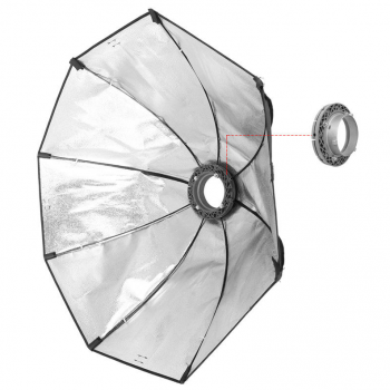 GuangYi Softbox Octagonal Reflector Honeycomb Bowens Mount 95cm - GY20 Gambar produk GuangYi Softbox Octagonal Reflector Honeycomb Bowens Mount 95cm - GY20