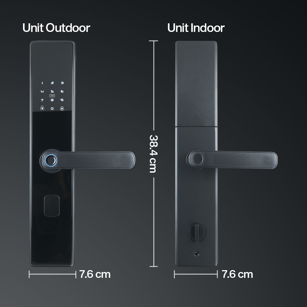 Gambar produk SUOYUN Smart Door Lock Fingerprint Password Card - B09