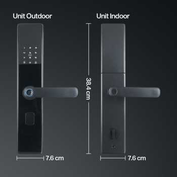 Gambar produk SUOYUN Smart Door Lock Fingerprint Password Card - B09