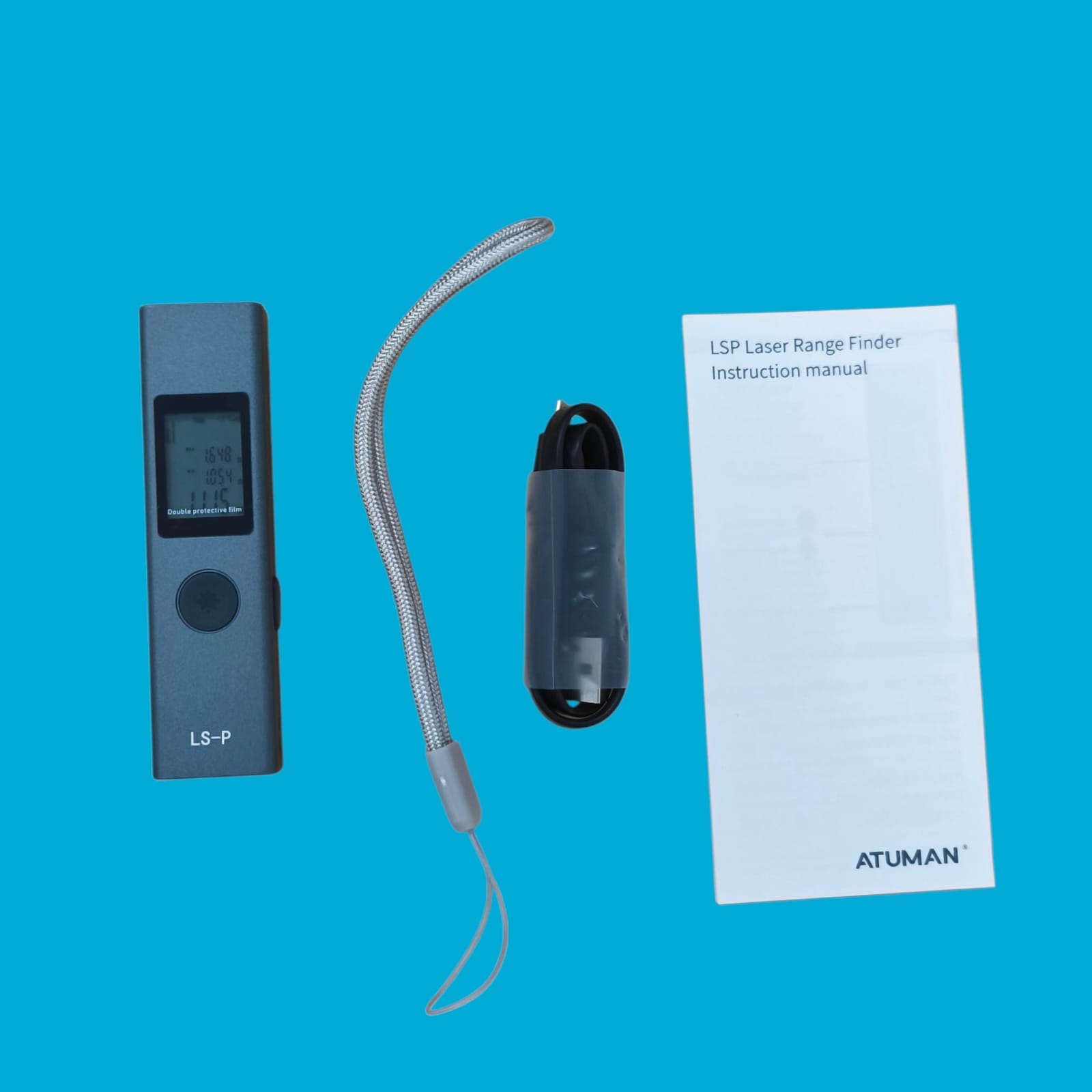 Gambar produk ATuMan Meteran Laser Digital Rangefinder Portable 200mAh 40M - LS-P