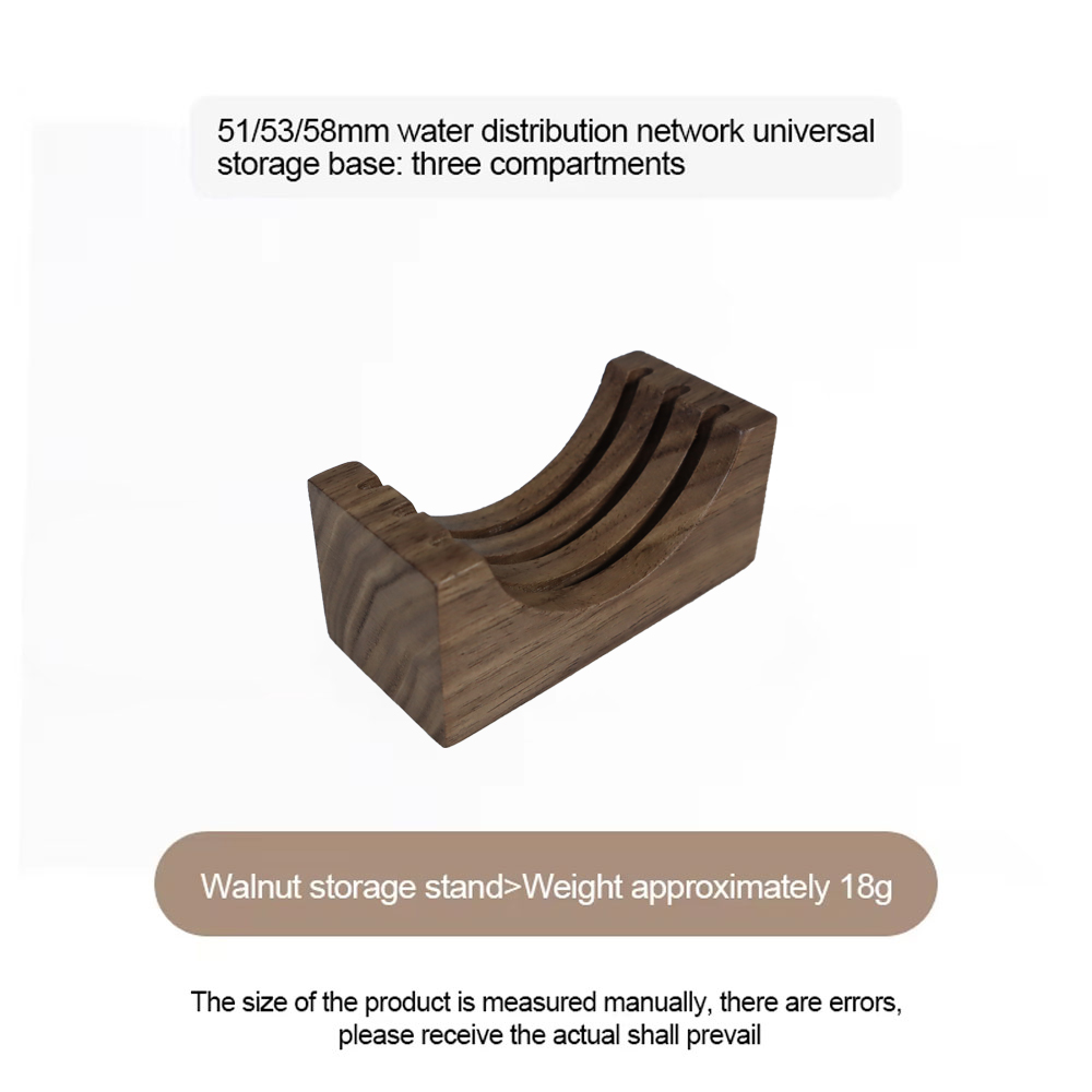 ELPINIS Puck Filter Screen Rak Rack Holder Bracket Wooden Stand 3 Slot - MC001 Gambar produk ELPINIS Puck Filter Screen Rak Rack Holder Bracket Wooden Stand 3 Slot - MC001