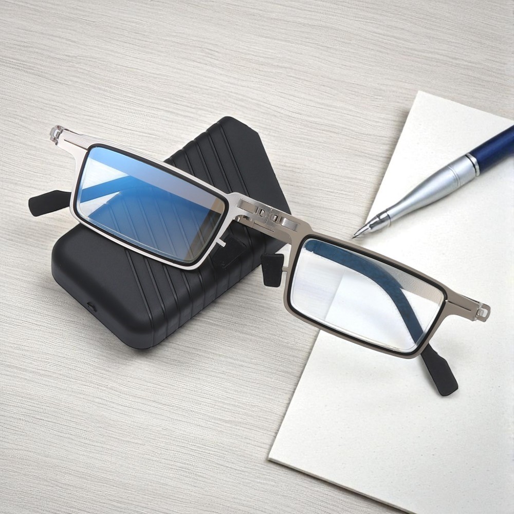 Gambar produk FANCC Kacamata Baca Rabun Dekat Glasses Anti Blue Light Lensa Plus 1.5 - F400