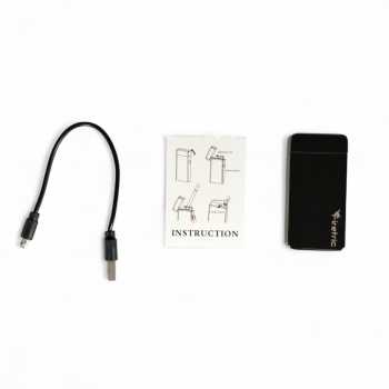 Gambar produk Firetric Korek Api Elektrik Pulse Plasma Cross Double Arc Lighter - JL613-FD