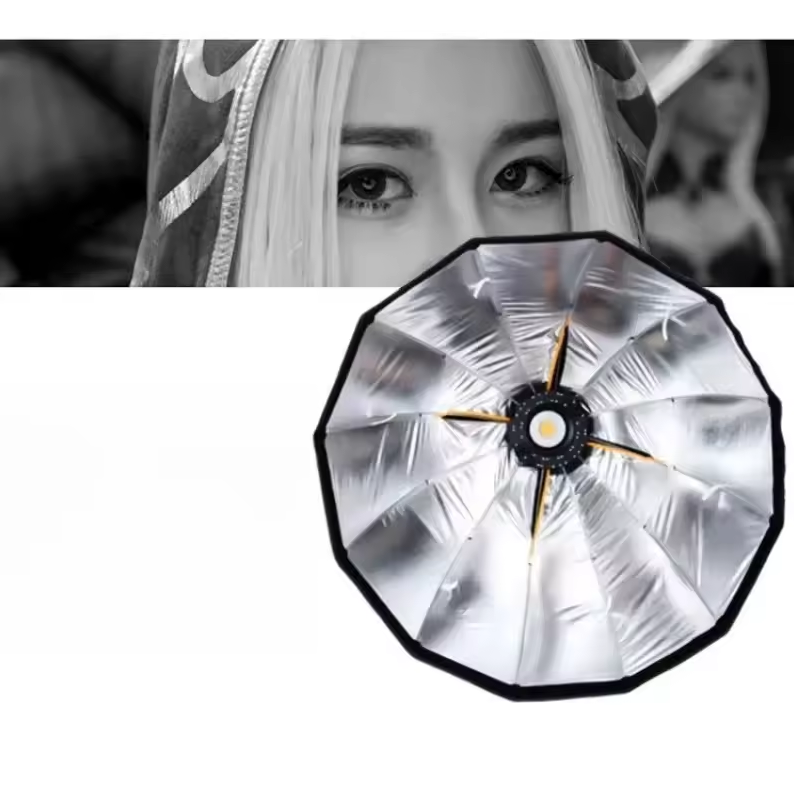 SHUNYI Softbox Octagonal Reflector Honeycomb Photography Bowens Mount 120cm - SH25 Gambar produk SHUNYI Softbox Octagonal Reflector Honeycomb Photography Bowens Mount 120cm - SH25