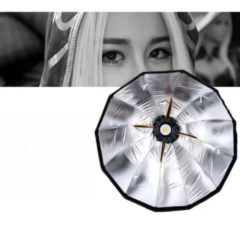 SHUNYI Softbox Octagonal Reflector Honeycomb Photography Bowens Mount 120cm - SH25 Gambar produk SHUNYI Softbox Octagonal Reflector Honeycomb Photography Bowens Mount 120cm - SH25