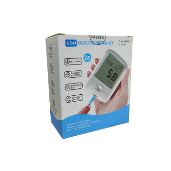 TaffOmicron Cek Gula Darah Asam Urat 2in1 Glucometer Kit 25 Test Strip - T3 Gambar produk TaffOmicron Cek Gula Darah Asam Urat 2in1 Glucometer Kit 25 Test Strip - T3